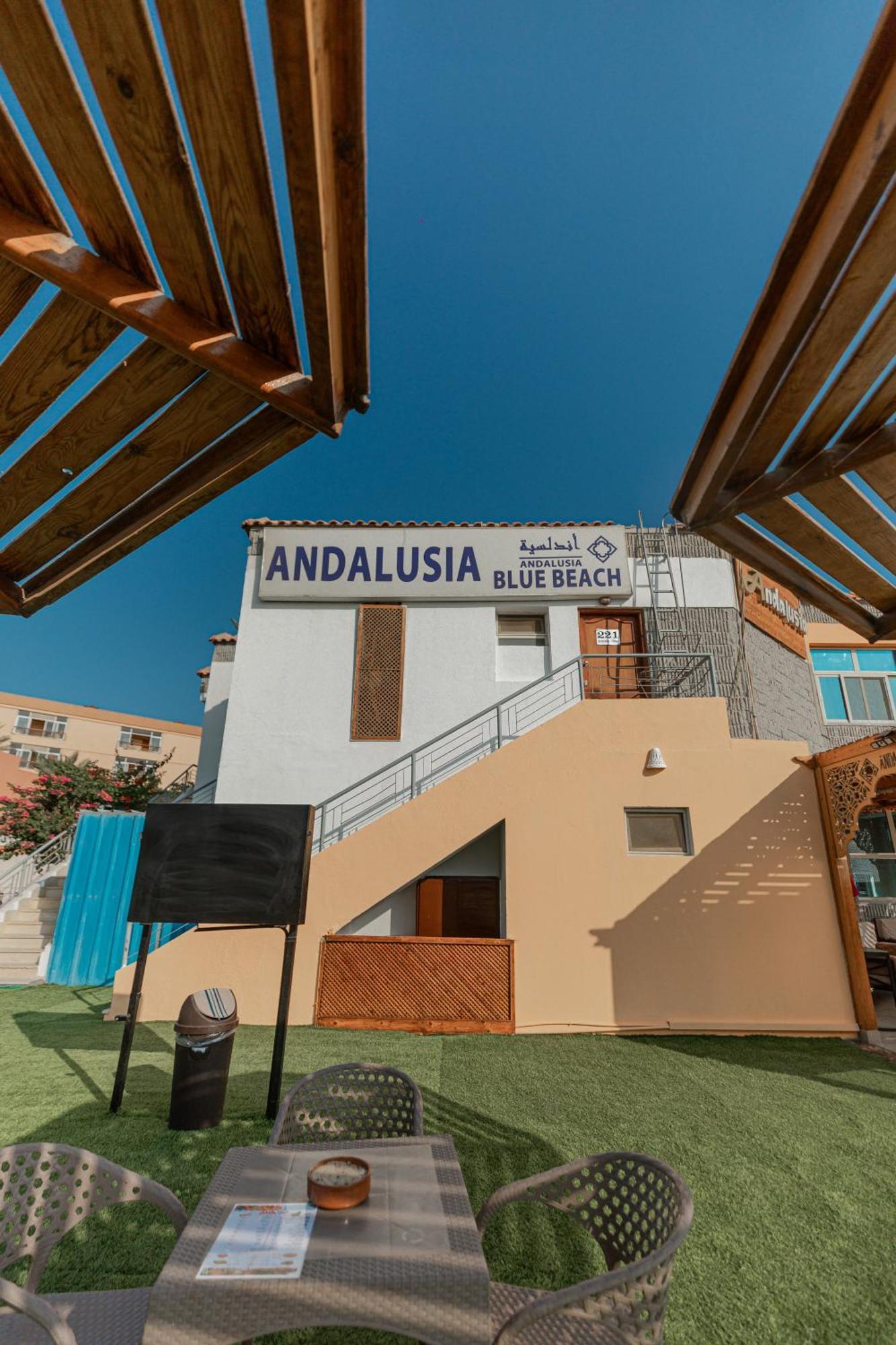 Andalusia Blue Beach Hurghada Aparthotel Exterior photo